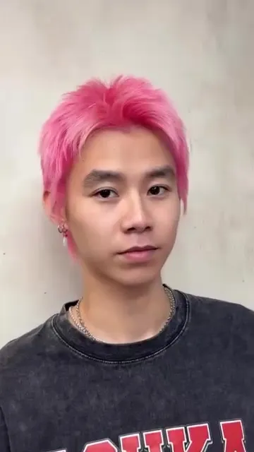 ##FemaleHairdresser ##MenPerm ##CurrySisterStyle 髮型美甲作品