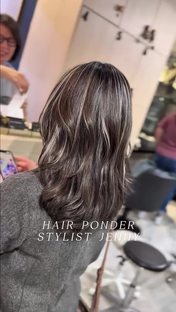 ##Ladies ##Highlight ##TsuenWanHairSalon 髮型美甲作品