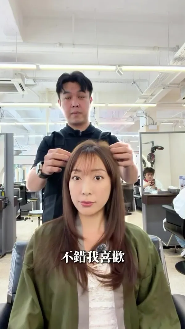 ##root ##Korean ##細軟塌 髮型美甲作品