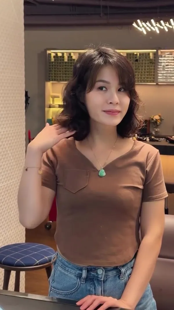 ##無差別物理燙髮 ##無差別同步處理 ##低軟化物理燙 髮型美甲作品