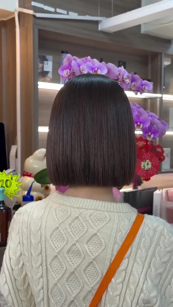 ##babylights ##haircoloring ##earringdye 髮型美甲作品