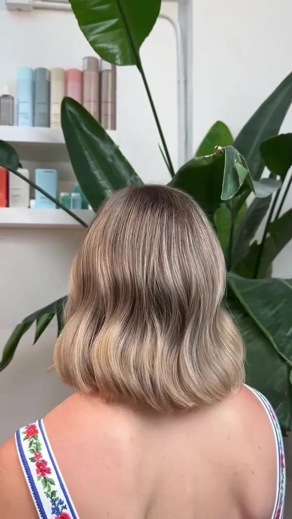 ##HighlightsHK ##LowMaintenanceHair ##HongKongSalon 髮型美甲作品