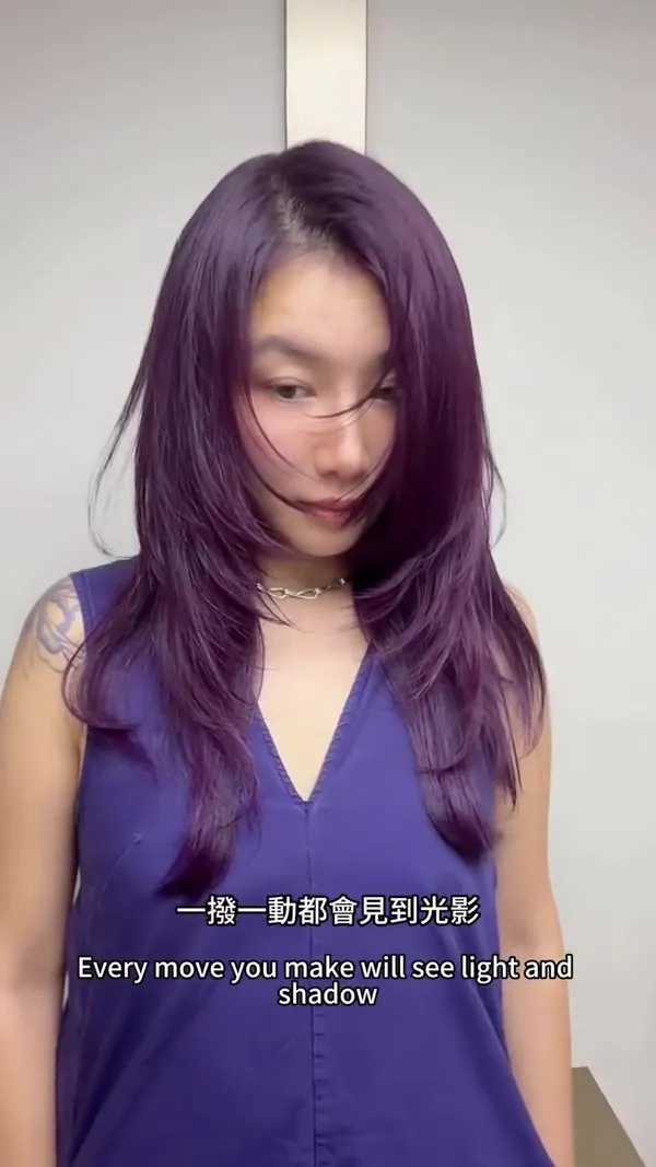 ##高層次剪裁 ##型格髮型 ##荃灣染髮 髮型美甲作品