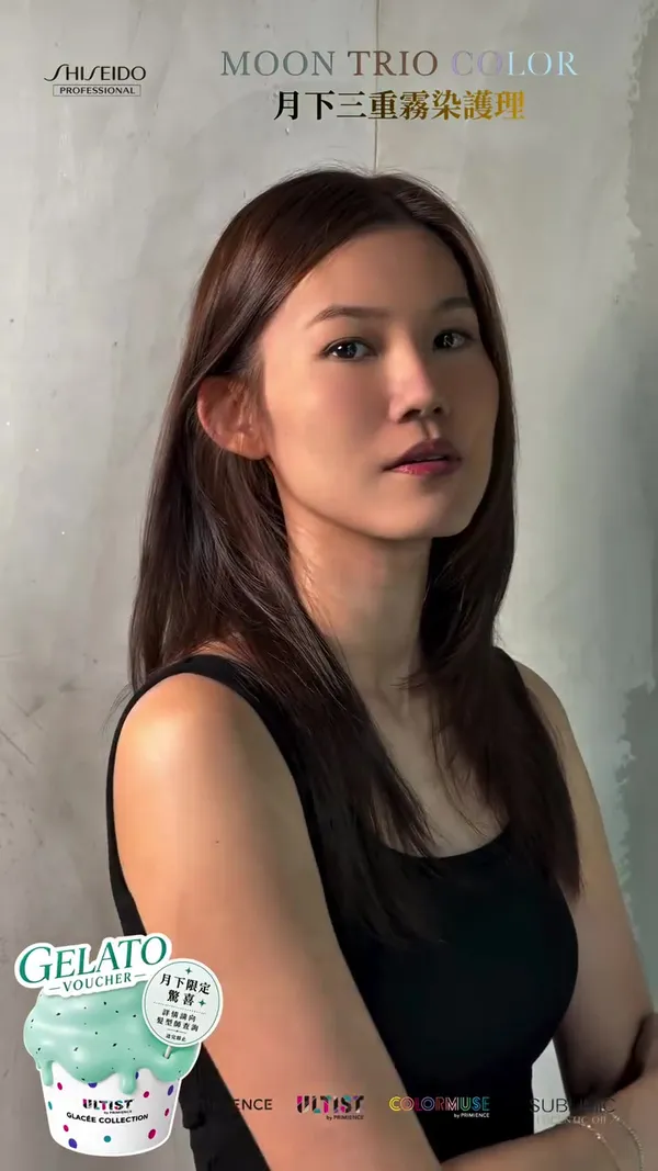 ##MOONTRIOCOLOR ##MOONVideo ##MOONTRIOCOLOR 髮型美甲作品
