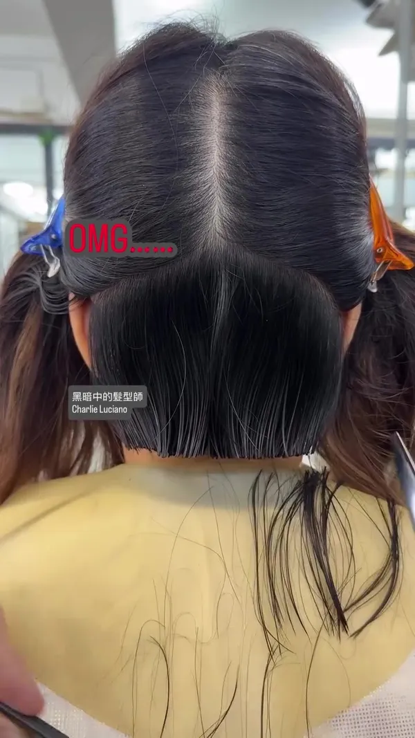 charlie_luciano_hairstylist ##黑暗中的髮型師 ##免漂挑染 ##尖沙咀髮型屋 髮型美甲作品