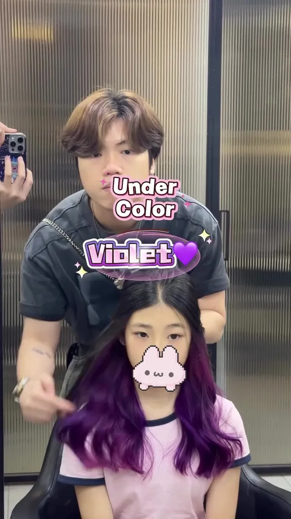 ##Korean ##Mong ##香港hairstyle師 髮型美甲作品