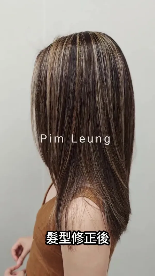 pim_leung_hair ##剪頭髮 ##balayage ##highlight hair & nail work