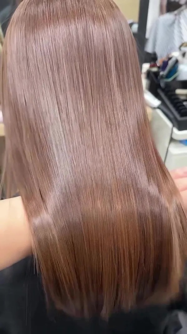 ##LVpro ##WaterGlowMirrorTreatment ##TaiWaiSalon 髮型美甲作品