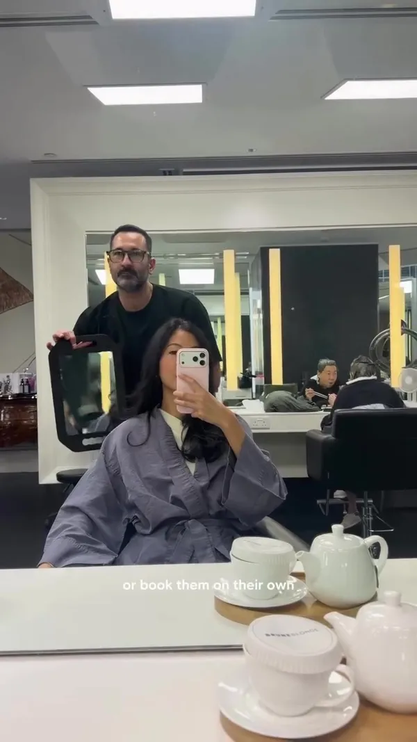 ##headspa ##hkbeautytreatments ##glowup 髮型美甲作品