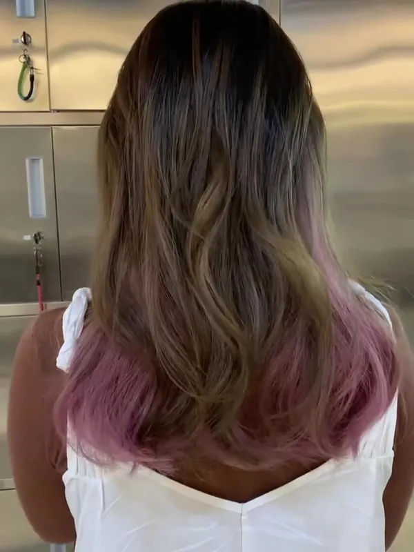 ##Hairsalon ##salon ##haircut 髮型美甲作品