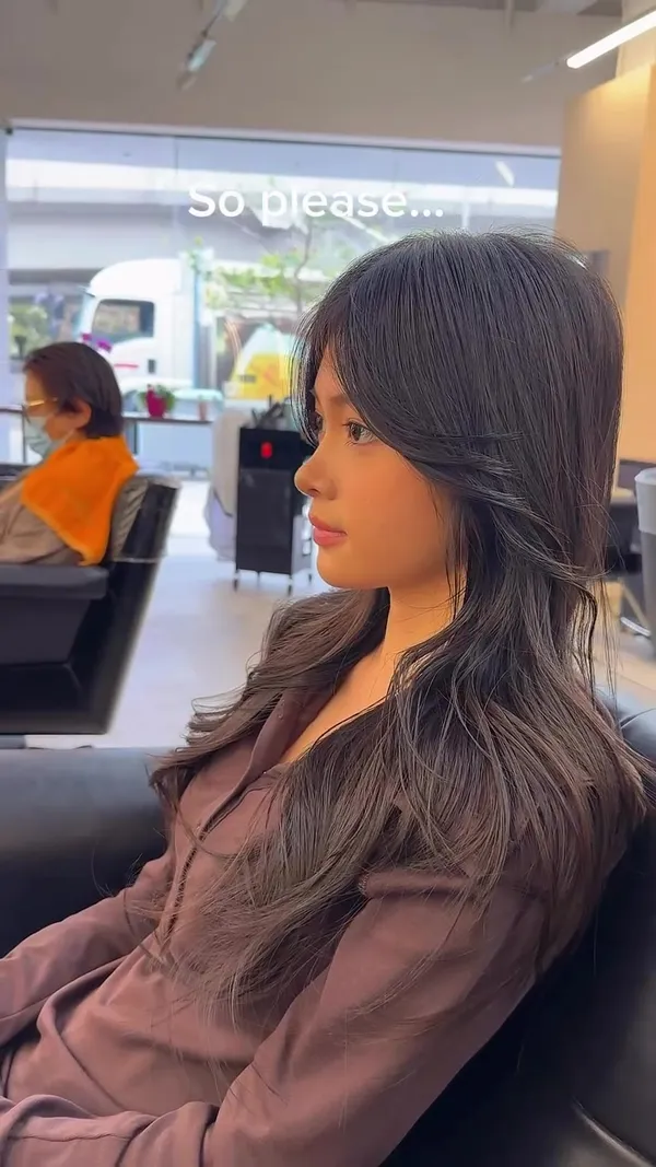 ##Over ##YuenLongSalon ##YuenLongHairDye 髮型美甲作品