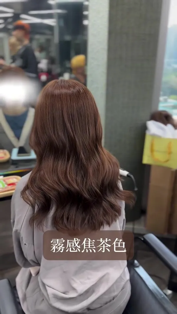 ##HairDye ##paimore ##StraighteningTreatment 髮型美甲作品