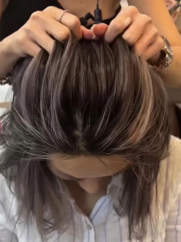 ##peggy特調染 ##女hairstyle師 ##Yuen 髮型美甲作品