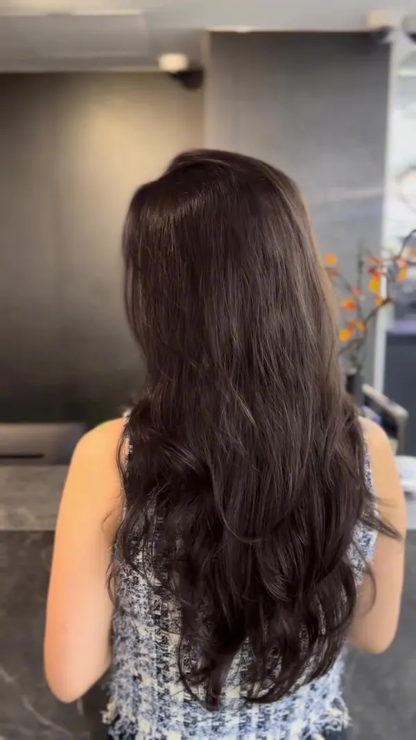 ##免hair ##perming 髮型美甲作品