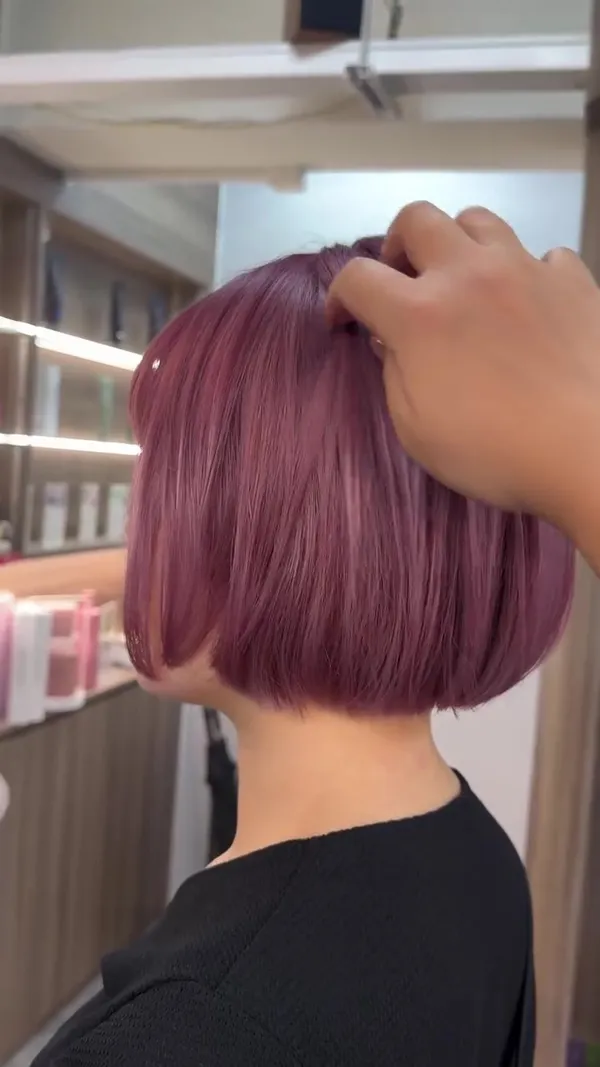 ##Tsuen ##hair ##highlight 髮型美甲作品