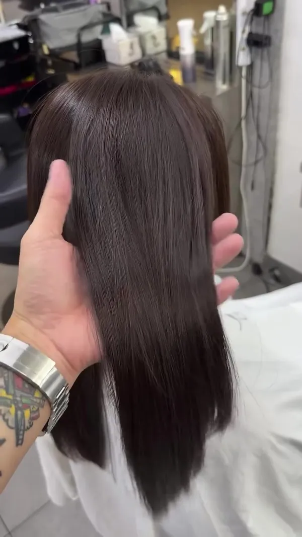 ##hairstyle ##hairstylist ##haircolor 髮型美甲作品