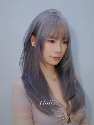 chill.hairsalon_hk ##荔枝角髮型屋 ##染髮 ##漂染 髮型美甲作品