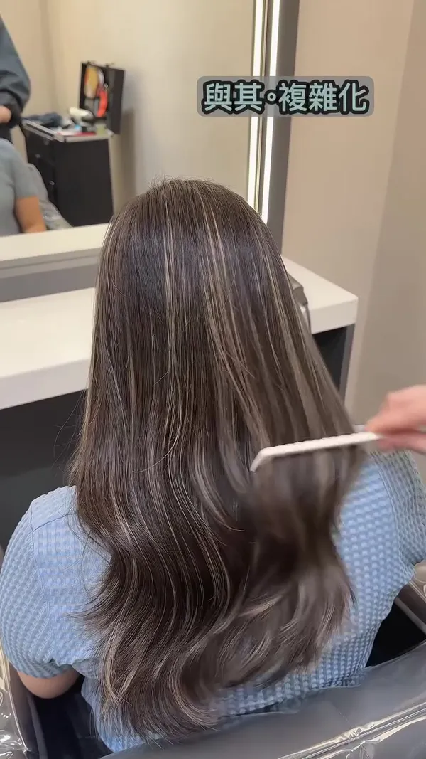 b6.hair_team ##光線染 ##耳圈染 ##氣質 hair & nail work