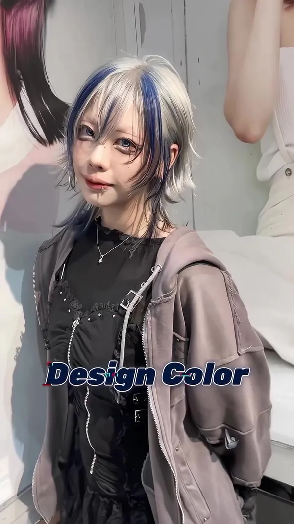 ##haircolor ##hkhairsalon ##bleach 髮型美甲作品