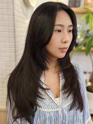 ##hairstyle ##highlights ##霧感髮色 髮型美甲作品