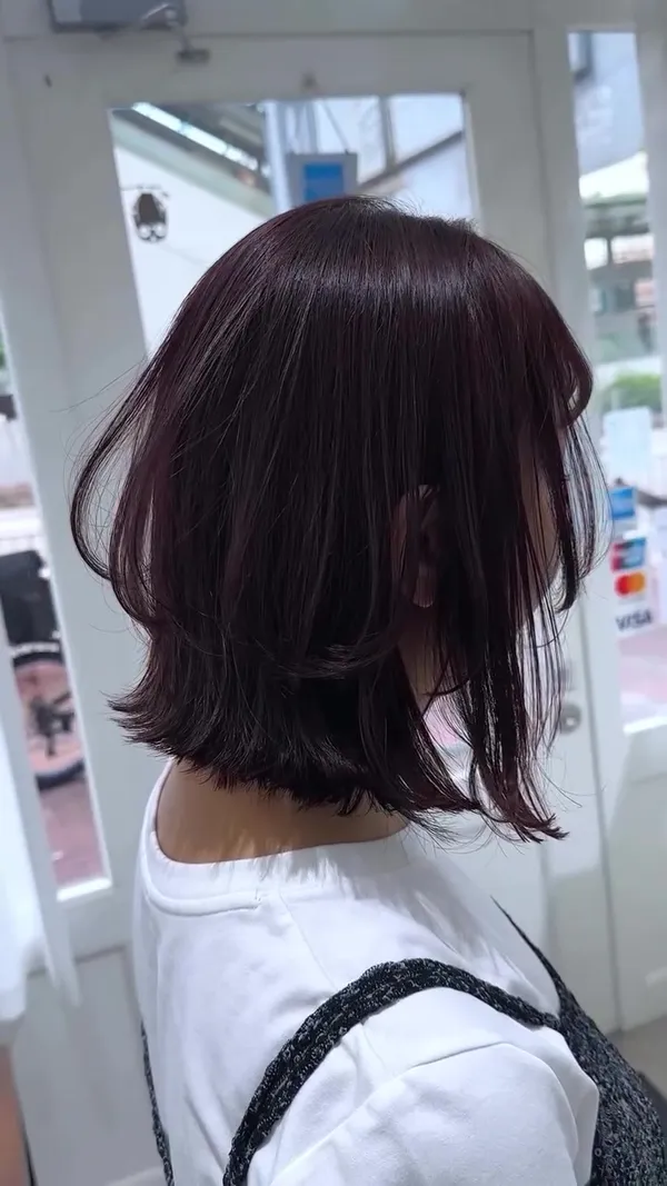 ##haircolor ##hair ##haircut 髮型美甲作品