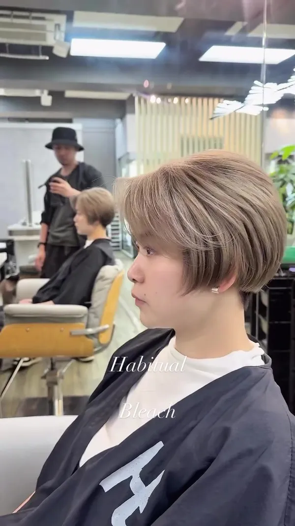 ##hairtheorem ##rayshumhair 髮型美甲作品
