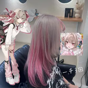 ##日系漂染 ##香港染髮 ##魔界 髮型美甲作品