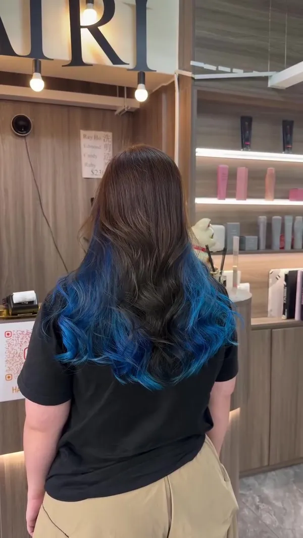 ##Tsuen ##hair ##highlight 髮型美甲作品