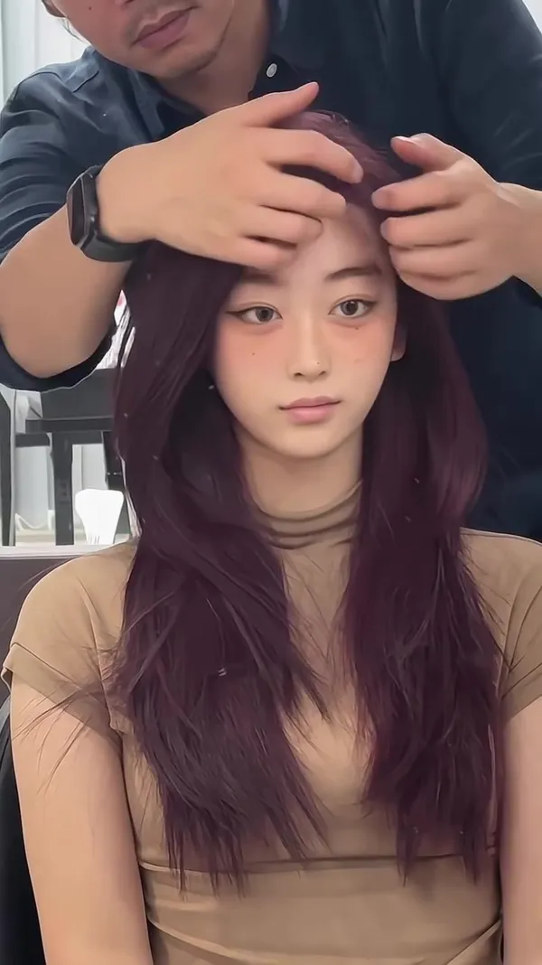 ##hair ##Centralhairstyle屋 ##香港hair 髮型美甲作品