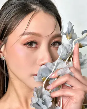 ##queenmakeup_bridal_look ##prewedding ##weddingmakeup 髮型美甲作品