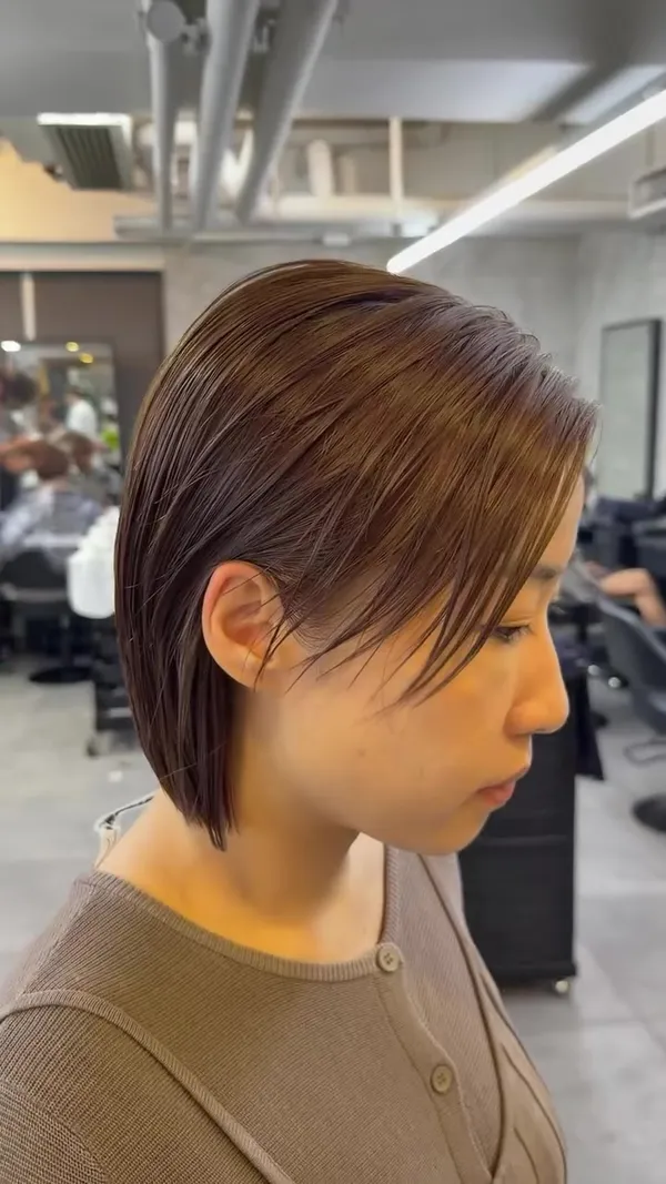 ##hairstyle ##hairstylist ##haircolor 髮型美甲作品
