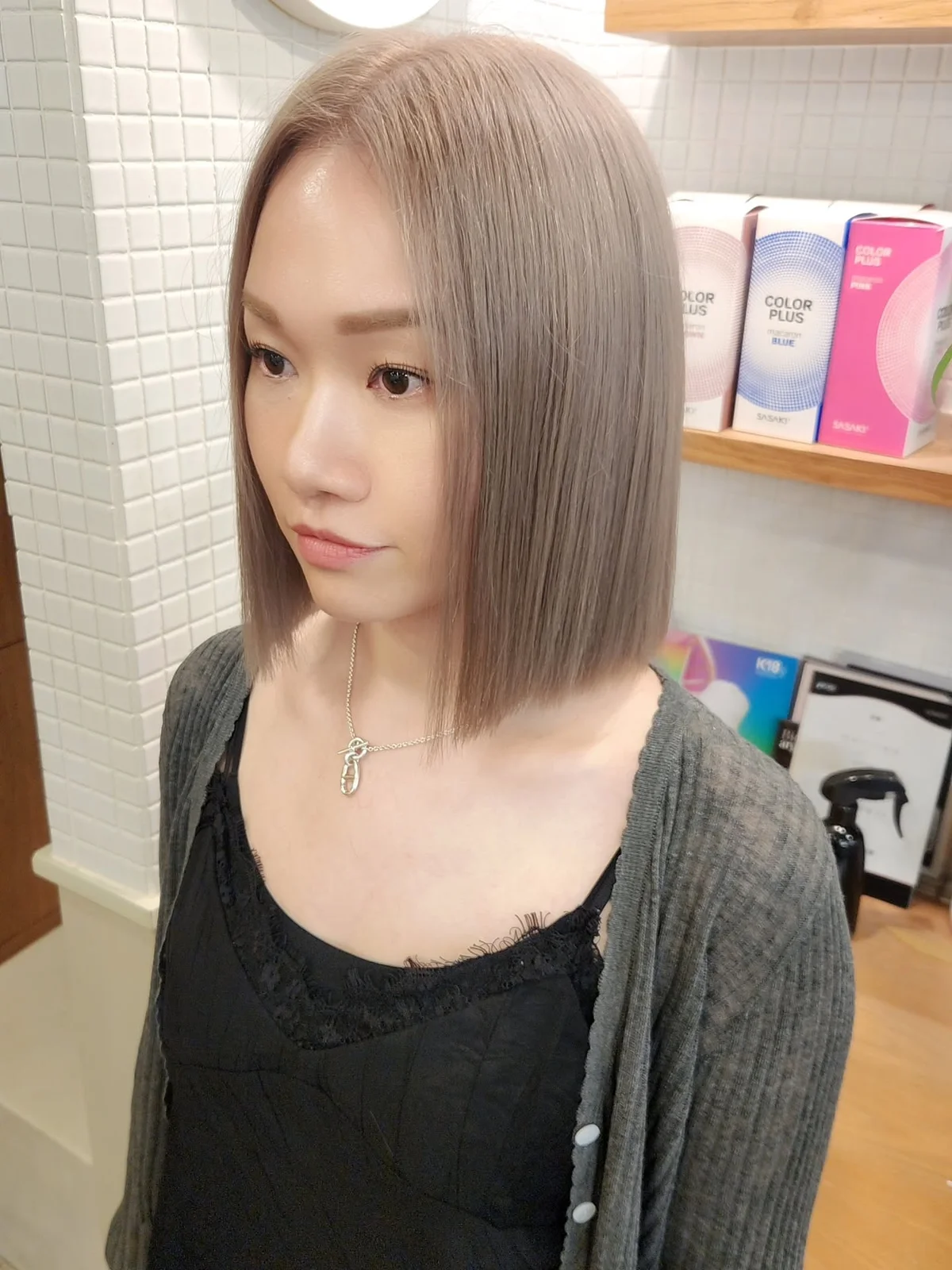 keino_hair ##Centralsalons ##Centralhairstyle師 ##highlights 髮型美甲作品 (2)