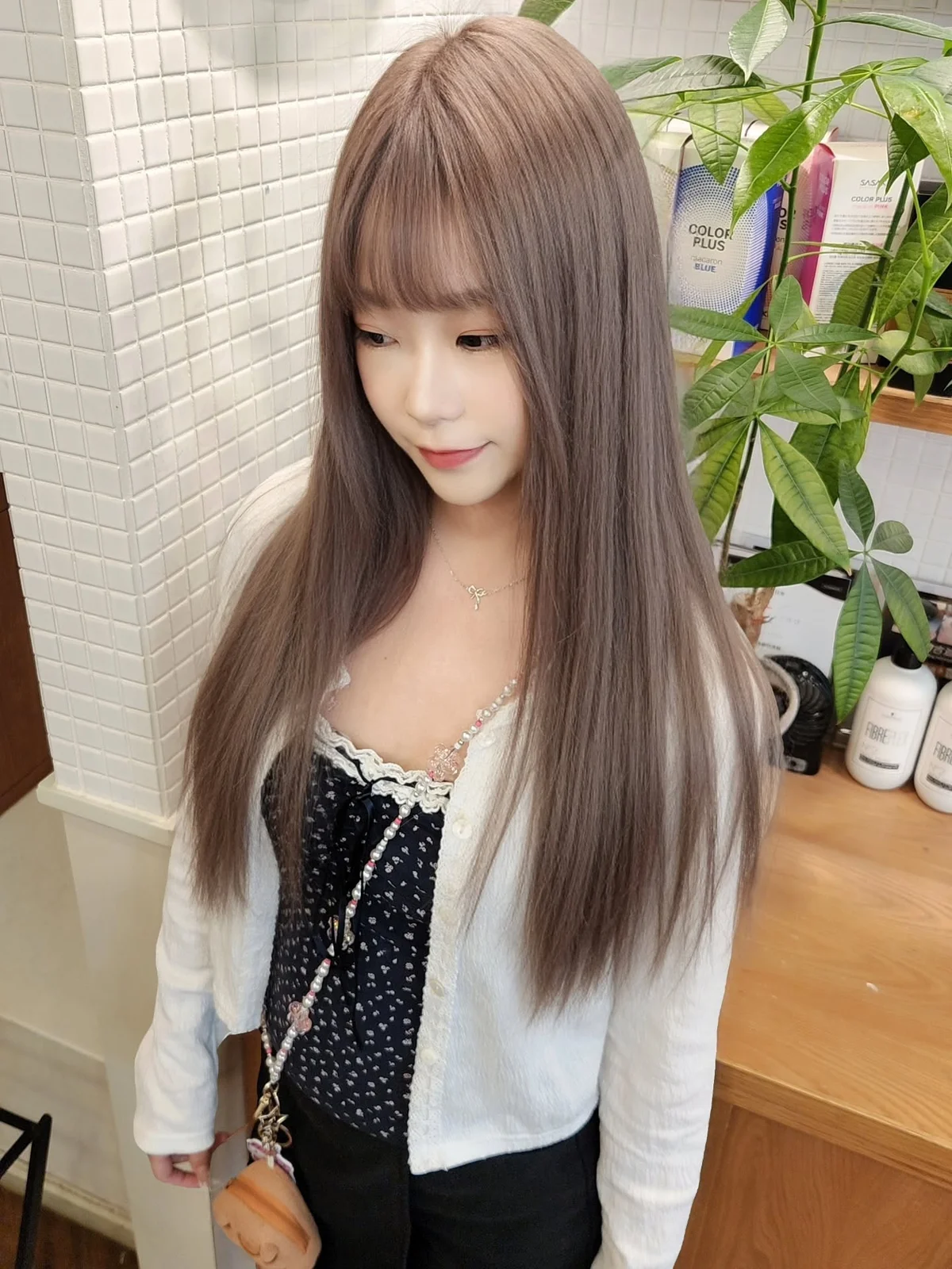 keino_hair ##hairstyle ##highlights ##霧感髮色 髮型美甲作品 (2)