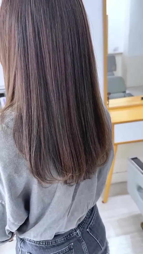 ##haircolor ##hair ##haircut 髮型美甲作品