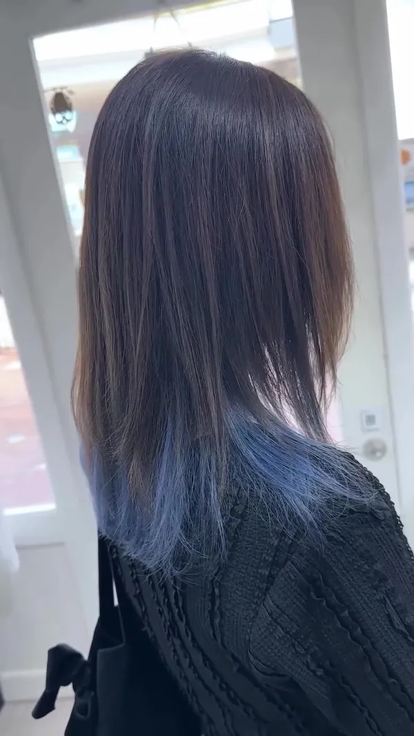 ##haircolor ##hair ##haircut 髮型美甲作品