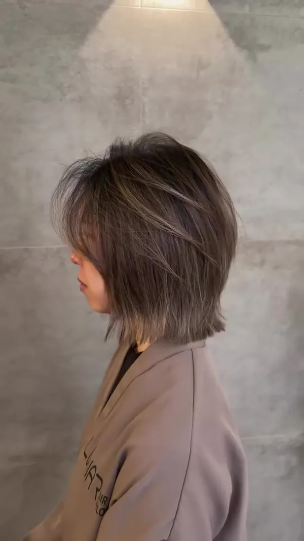 ##cheng的髮型書 ##lunarhair ##ladieshairbycheng 髮型美甲作品