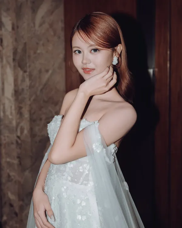 k.w.m__official ##AJ_cherryblossom_fullbloom ##bridalearrings ##bridalstyle 髮型美甲作品 (3)
