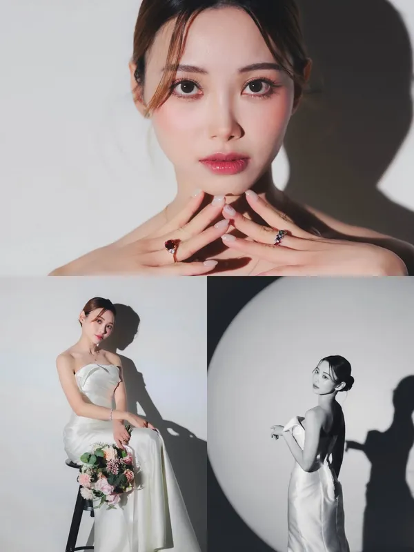 with.hani_makeup ##hkwedding ##hkprewedding ##hkcouple 髮型美甲作品 (6)