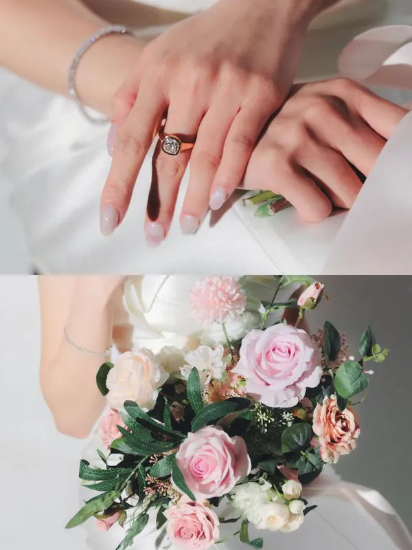 with.hani_makeup ##hkwedding ##hkprewedding ##hkcouple 髮型美甲作品 (5)