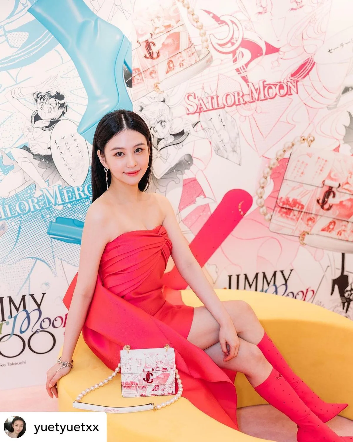 raylau_hair ##沈月 ##sailor ##jimmychoo 髮型美甲作品 (2)