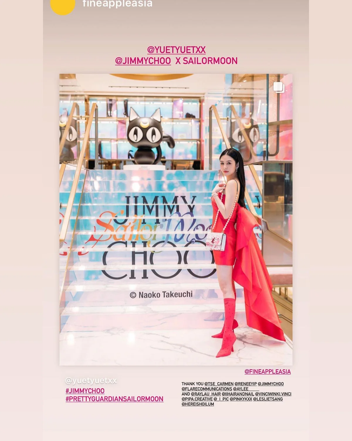 raylau_hair ##沈月 ##sailor ##jimmychoo 髮型美甲作品 (5)