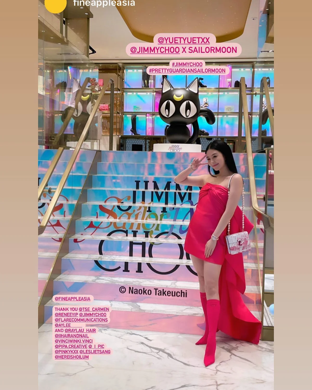 raylau_hair ##沈月 ##sailor ##jimmychoo 髮型美甲作品 (6)