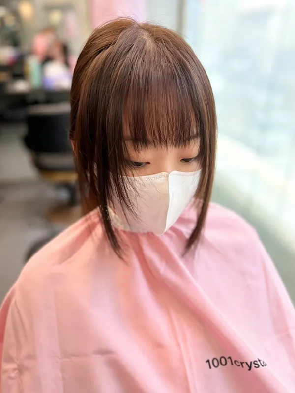 1001crystal_hair ##香港女髮型師 ##銅鑼灣髮型屋 ##我唔想去追隨淨係想跟從自己嘅心 髮型美甲作品 (1)