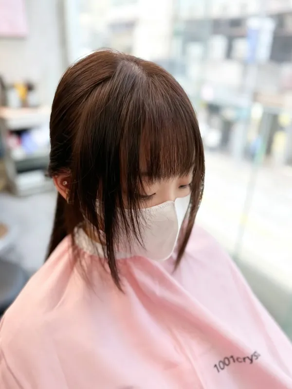 1001crystal_hair ##香港女髮型師 ##銅鑼灣髮型屋 ##我唔想去追隨淨係想跟從自己嘅心 髮型美甲作品 (2)
