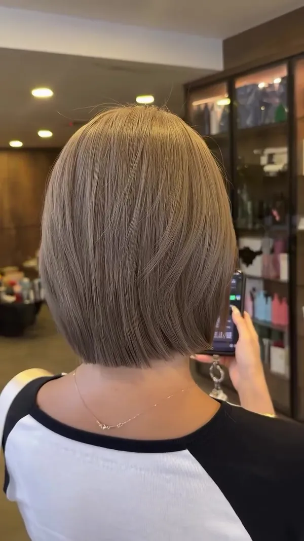 ##hairstyle ##hairstylist ##haircolor 髮型美甲作品