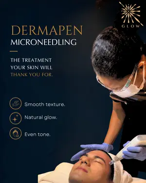 ##GlowHongKong ##Dermapen ##Microneedling 髮型美甲作品