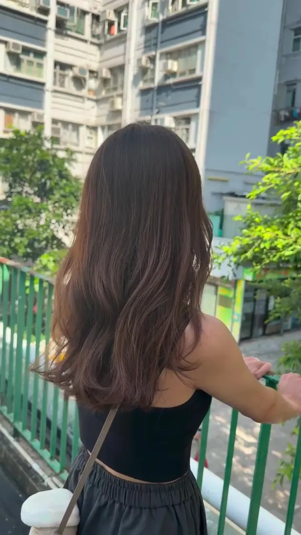 ##MistyBrownCoffee ##TuenMunHairstylist ##shiseidocolor 髮型美甲作品