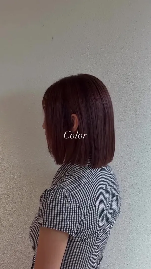 tobyty_hair ##NoBleachHairColor ##PinkBrown hair & nail work