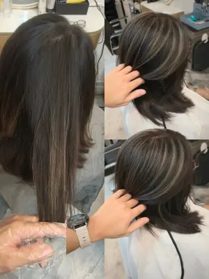 veros.hair ##SheungShuiHairColoring ##SheungShuiHighlightsNorthDistrictSheungShui ##FanlingHairColor