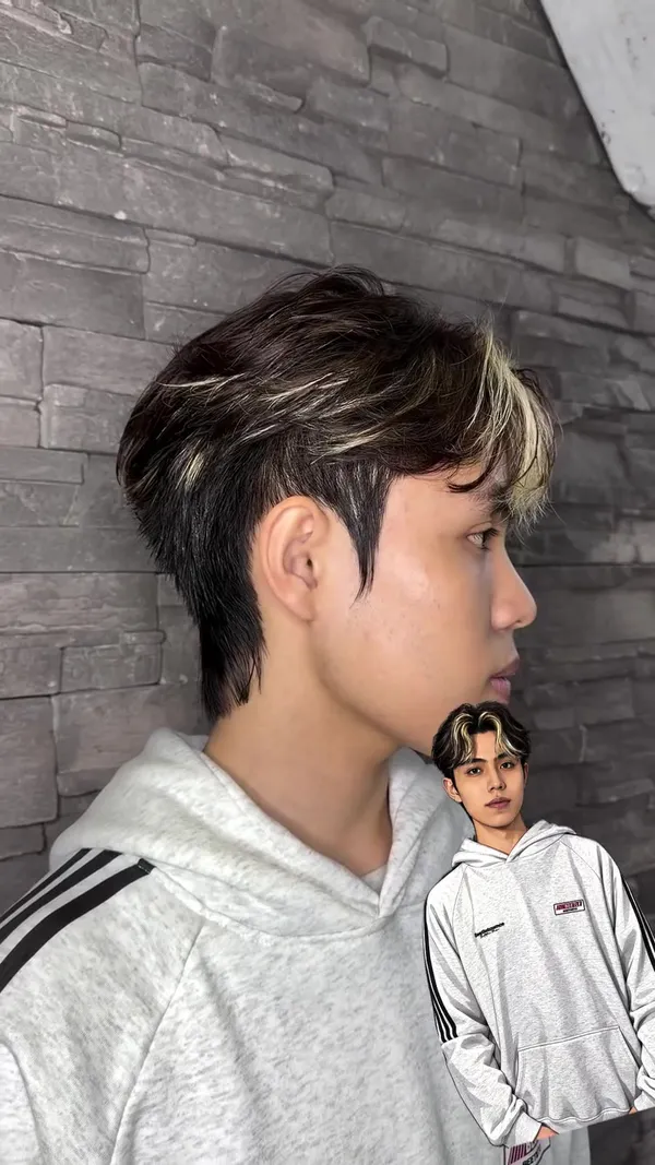 ##KoreanHairstyle ##MensHairstyle ##TexturePerm 髮型美甲作品
